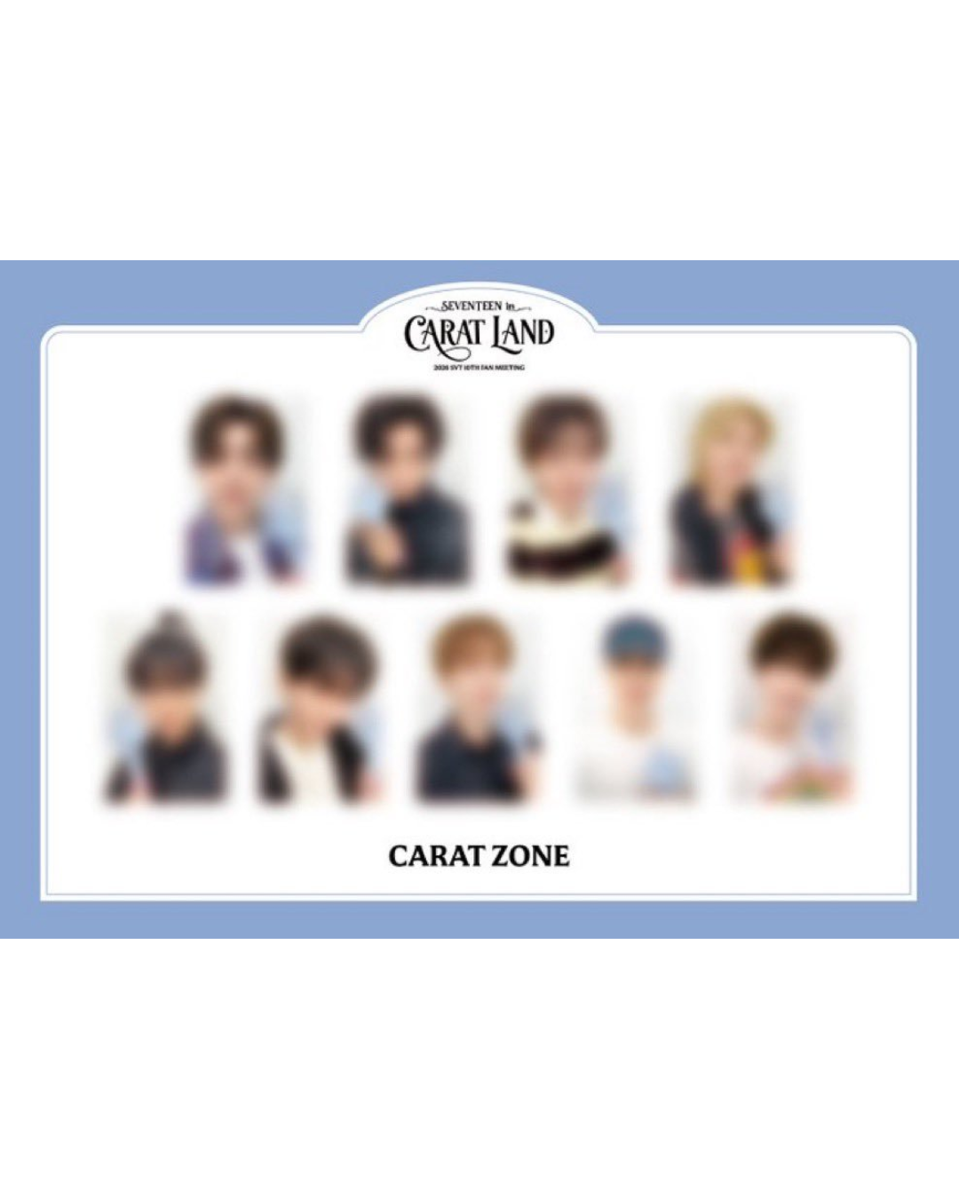 [PC] Seventeen Caratzone 2026 Photocard PC Caratland