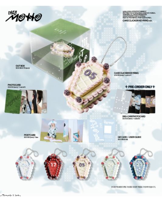 [MERCH] ITZY Motto (CAKE CLICKER KEYRING Ver.)