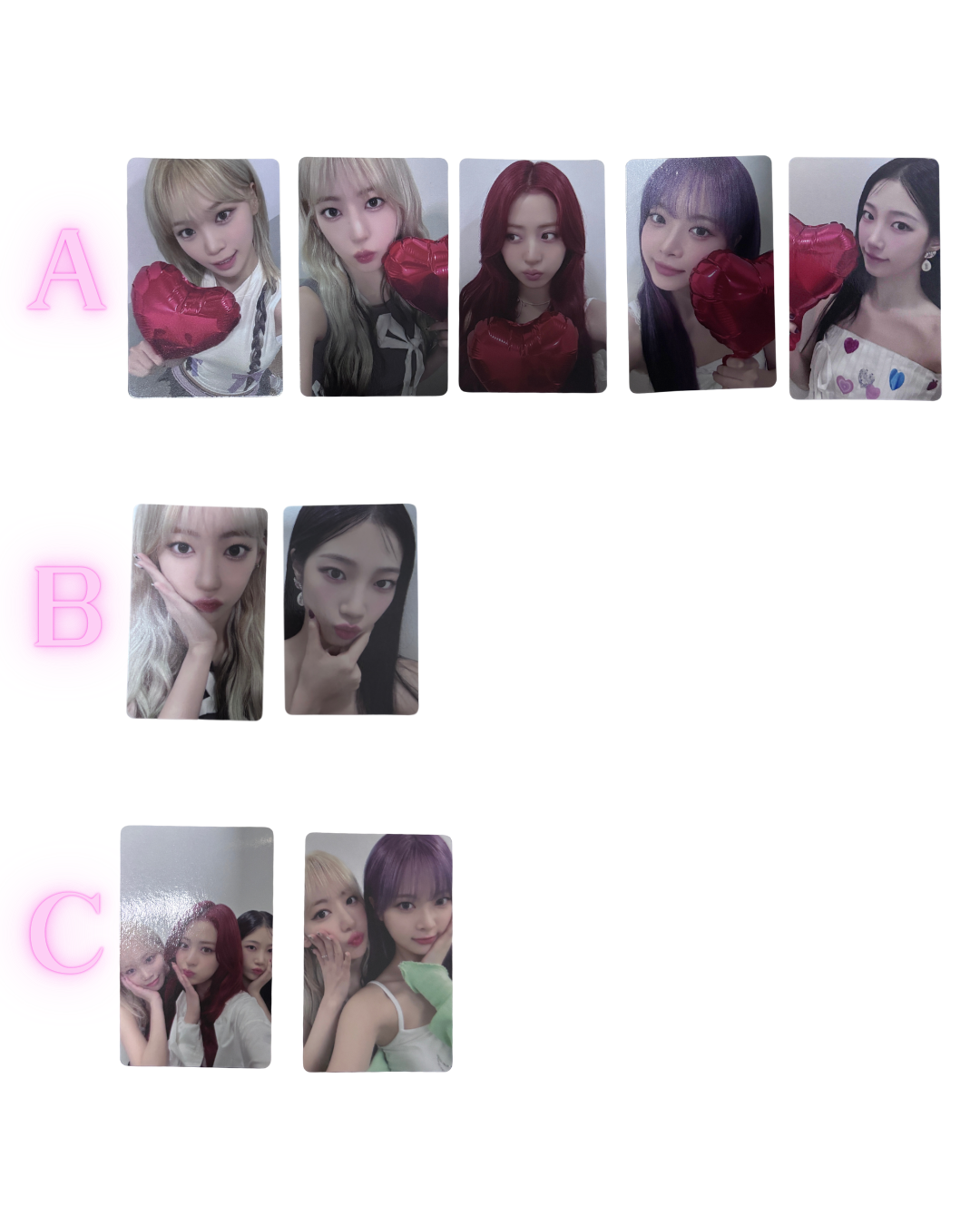 [POB] LE SSERAFIM EASY Weverse Comeback Photocard Pc