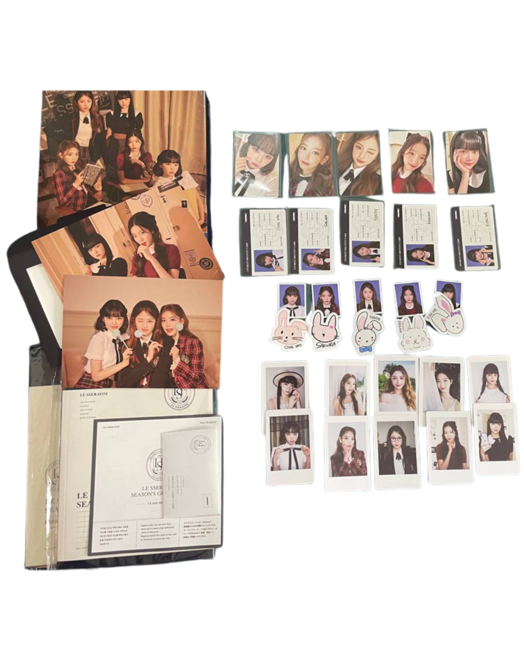 [SHARING SET] Lesserafim Season Greetings 2023 Class of 2023