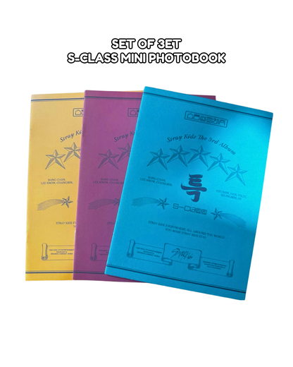 [POB] Stray Kids 5-star S-class Mini Booklet Set of 3