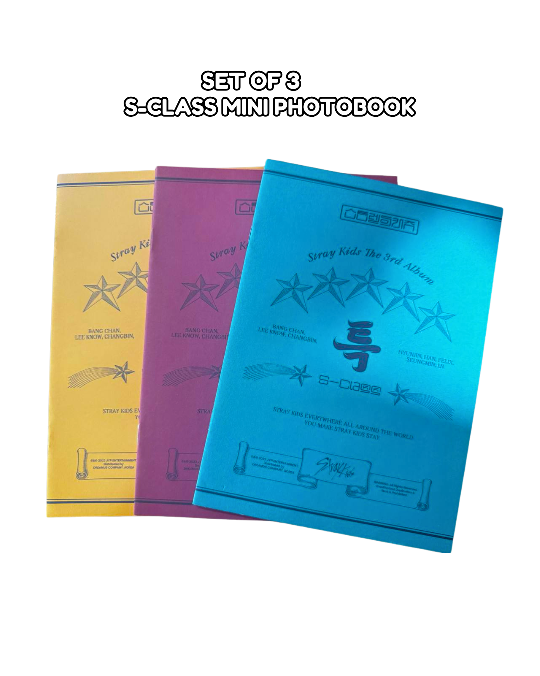 [POB] Stray Kids 5-star S-class Mini Booklet Set of 3