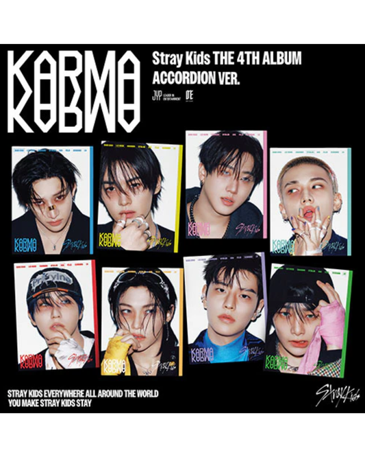 [ALBUM] Stray Kids 4th Full Album KARMA Accordion Ver Sealed