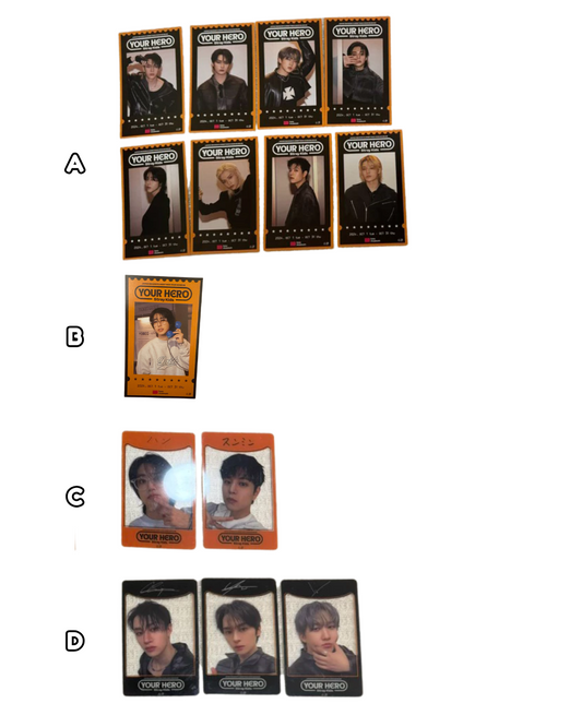 [POB] Stray Kids JAPAN SEASON'S GREETINGS 2025 MUSEUM - Your Hero 10k Photocard