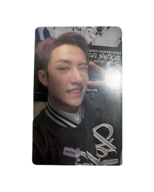 [POB] Stray Kids 5-Star Dome Tour Tower Records POB Photocard Pc Bang Chan