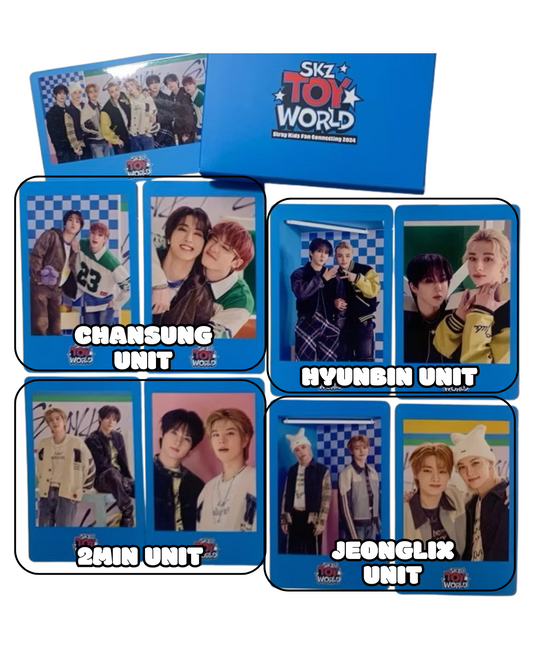 [MERCH] PHOTO CARD SET (9PIECES) [B] / Stray Kids "Fan Connecting 2024 "SKZ TOY WORLD""