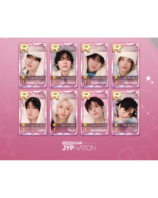 [PHOTOCARD] Superstar JYP Popup Stray Kids SKZ 5'CLOCK PC