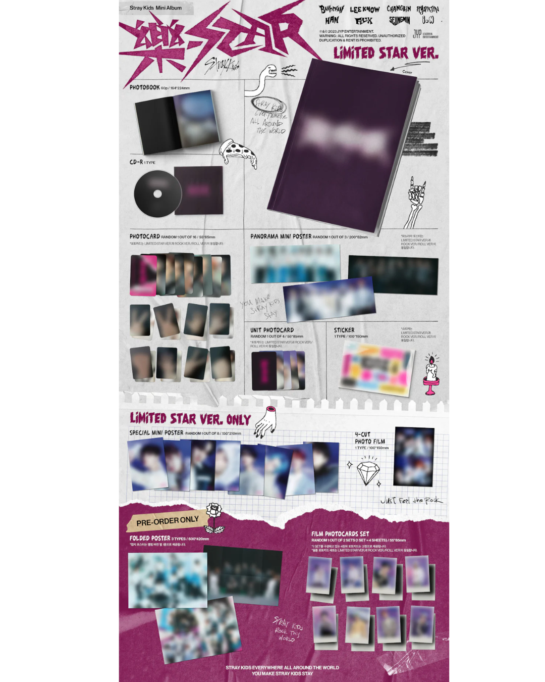 [ALBUM] Stray Kids 樂-STAR (ROCK STAR) Limited Ver
