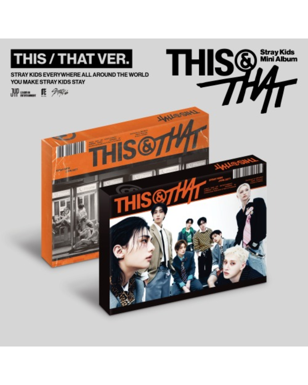 [ALBUM] Stray Kids (스트레이 키즈) - 'THIS & THAT' (THIS VER., THAT VER.) Sealed Album