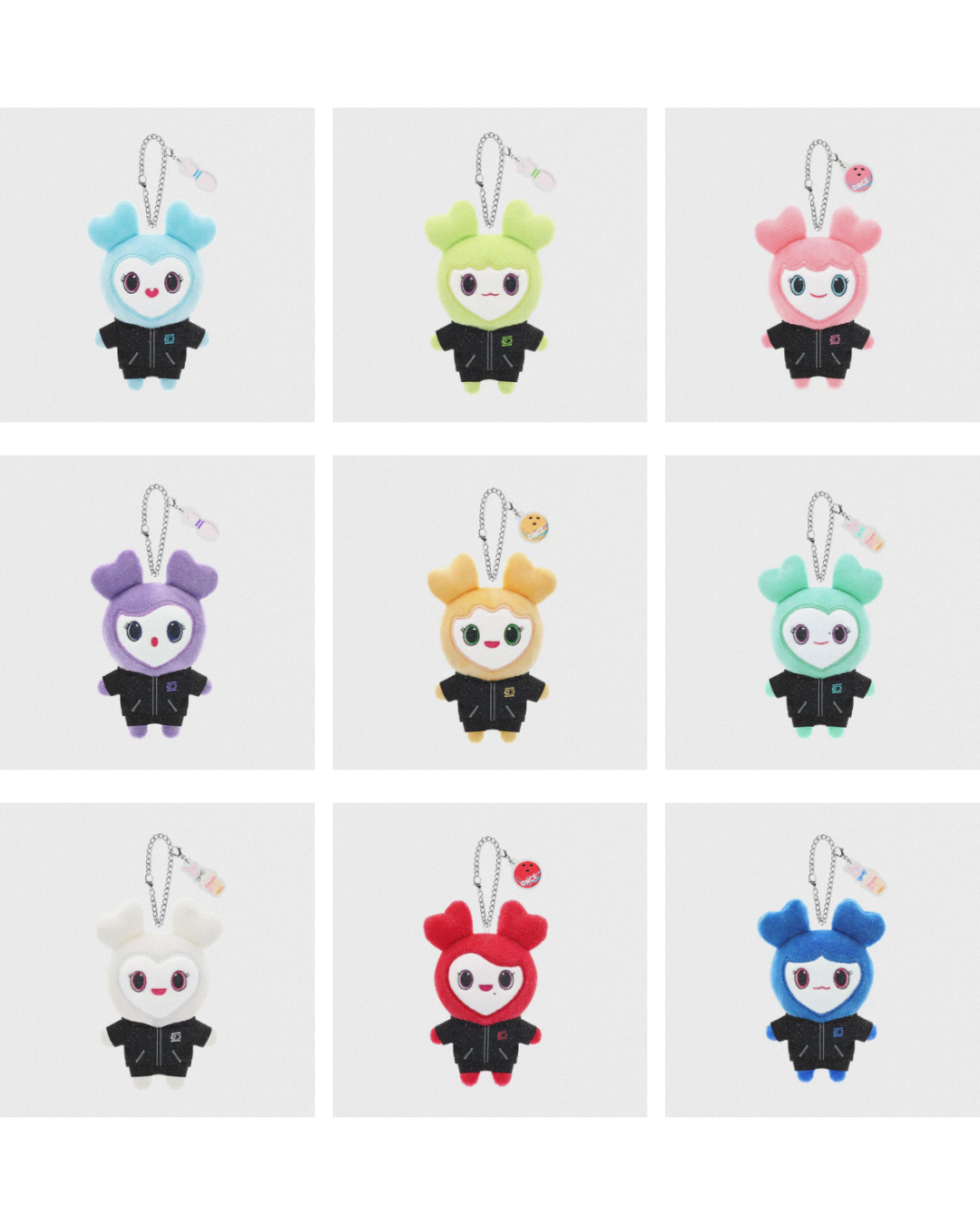 [MERCH] TWICE LOVELYS BAG CHARM - TWICE『THIS IS FOR (MUFG STADIUM)』