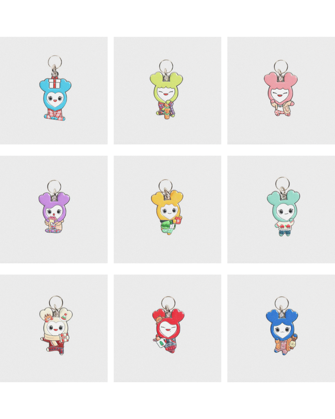 [MERCH] TWICE LOVELYS KEY HOLDER CHARM / TWICE『JYP JAPAN POPUP STORE 2025』