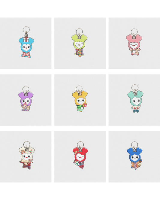 [MERCH] TWICE LOVELYS KEY HOLDER CHARM / TWICE『JYP JAPAN POPUP STORE 2025』