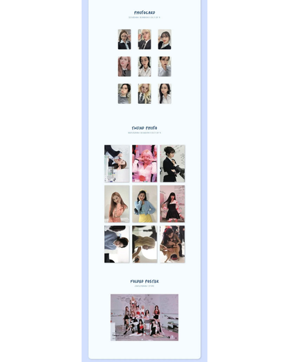 [ALBUM | GIFT EVENT] TWICE Formula of Love: O+T=<3 The 3rd Full Album (RESULT FILE VER.) Album set Unsealed