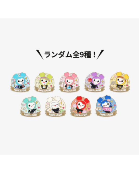 [MERCH] TWICE LOVELYS RANDOM PIN BADGE / TWICE『THIS IS FOR (MUFG STADIUM)』