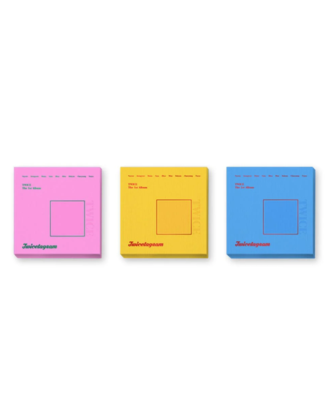 [ALBUM] TWICE Twicetagram Album set Unsealed