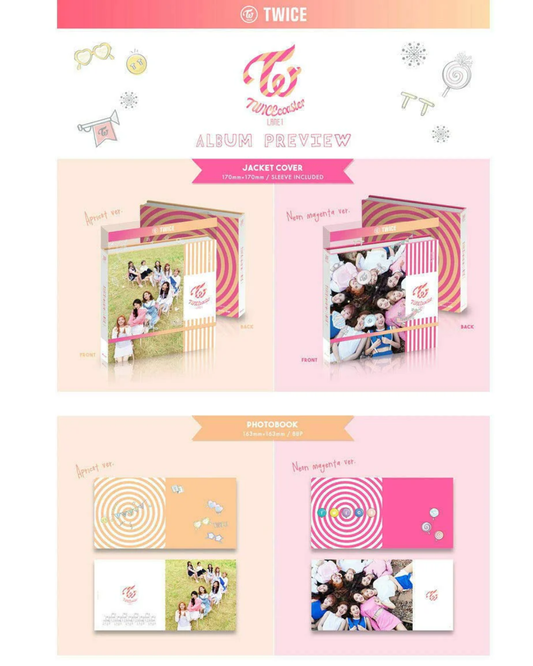 [ALBUM | GIFT EVENT] TWICE TWICECOASTER Lane 1 Album set Unsealed