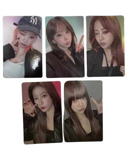 [PHOTOCARD] LE SSERAFIM Hot Studio Choom PC Postcard POB