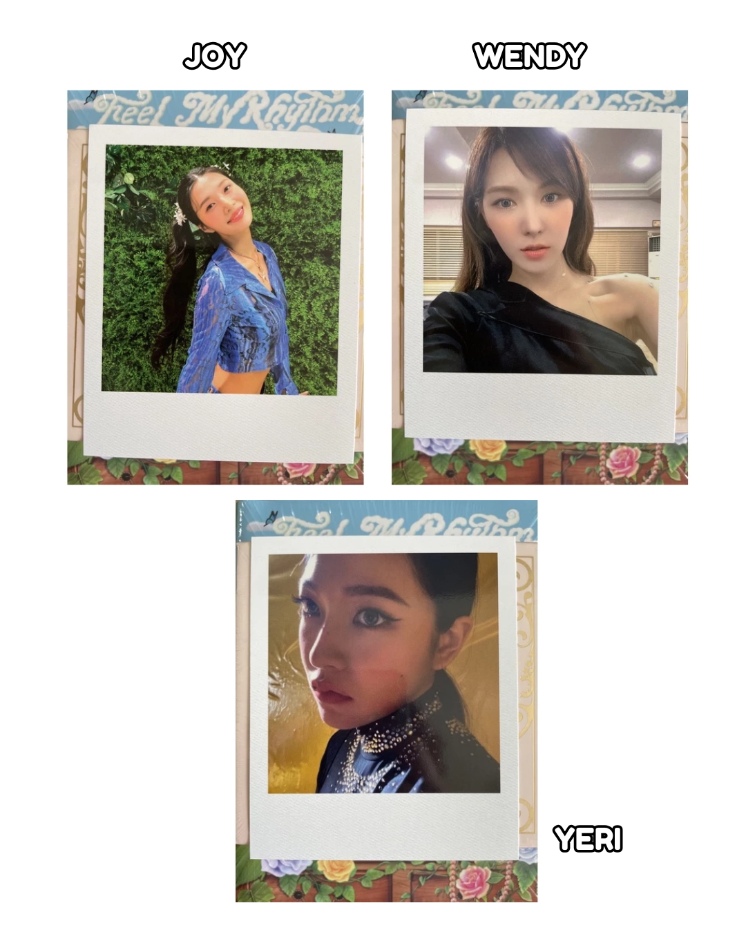 [POLAROID] RED VELVET THE REVE FESTIVAL 2022 FEEL MY RHYTHM Orgel Ver. / Capriccioso Ver.