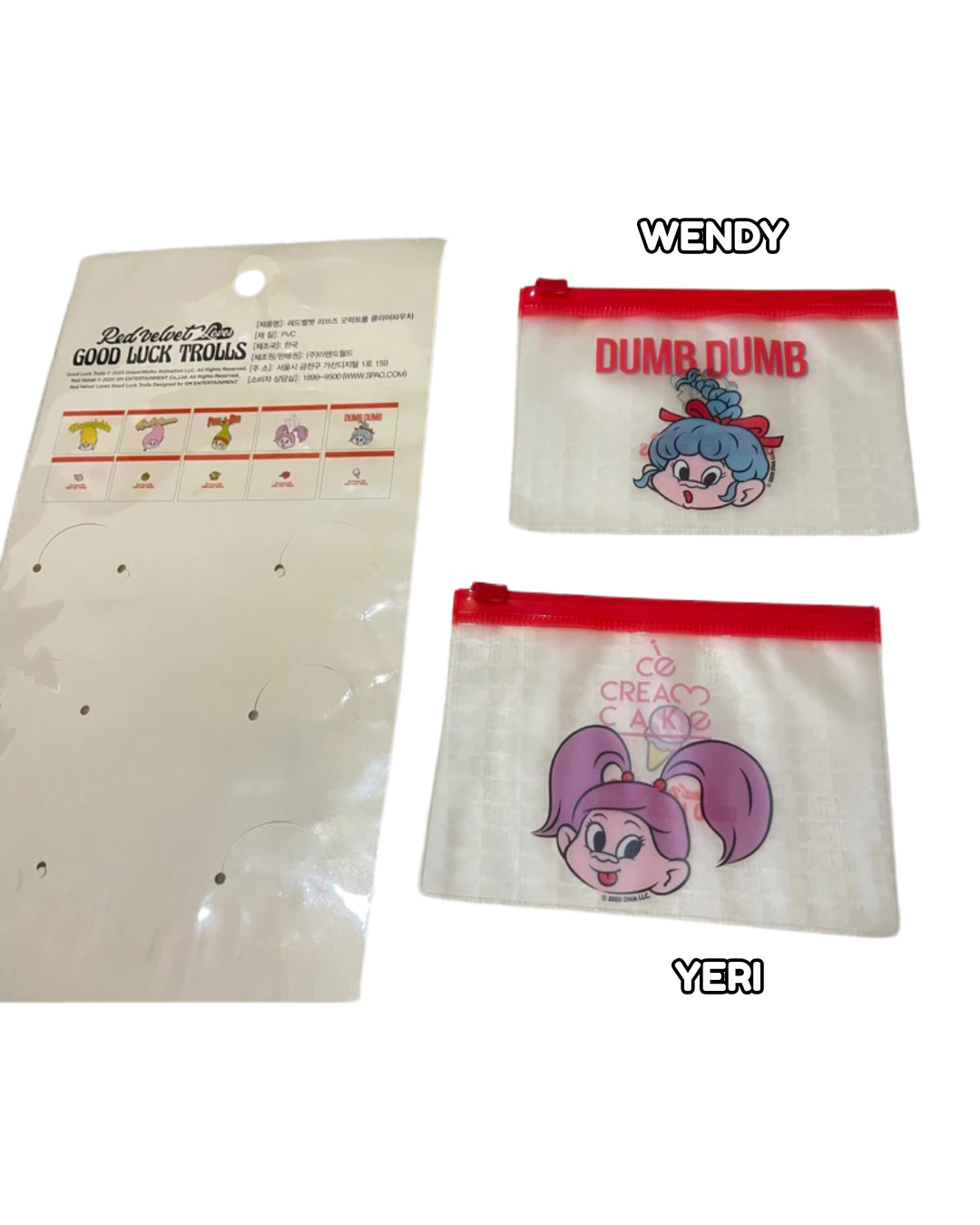 [MERCH] SPAO x Red Velvet Official Good luck Trolls Pouch
