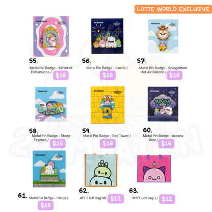 [Maplestory] Maple story Lotte World Korea Exclusive Merch