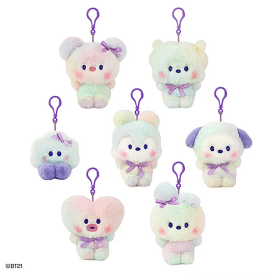 [MERCH] BT21 Minini Doll Rainbow Keychain