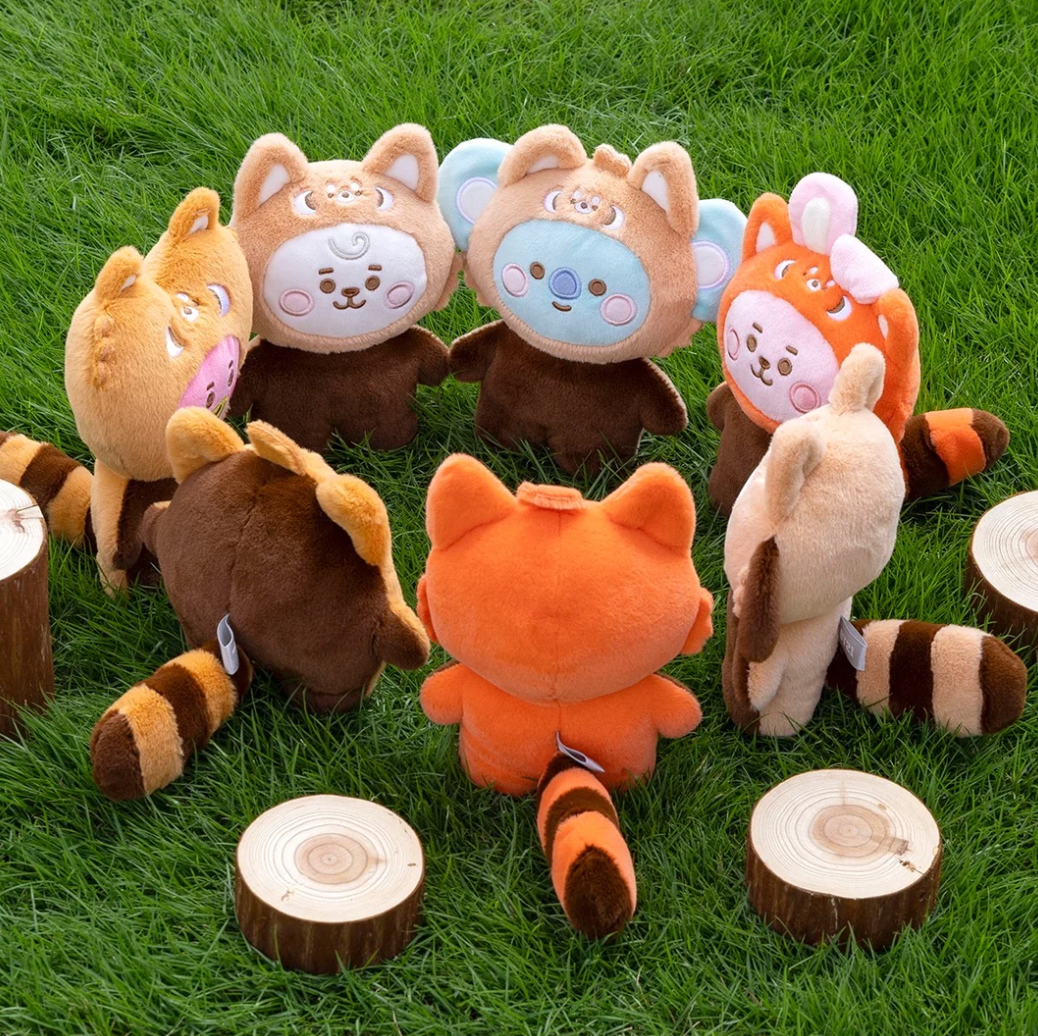 [MERCH] BT21 Line Friends Japan Baby Red Panda Tatton S