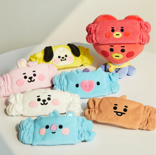 [MERCH] BT21 Line Friends Cleansing Head Band