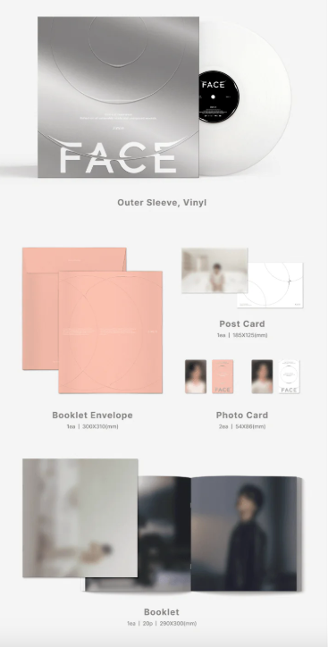 [MERCH] BTS Jimin Face Vinyl LP