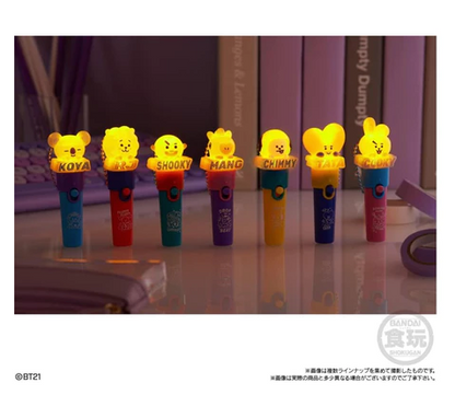 [COLLAB] BT21 Bandai Lightstick Charm Shokugan