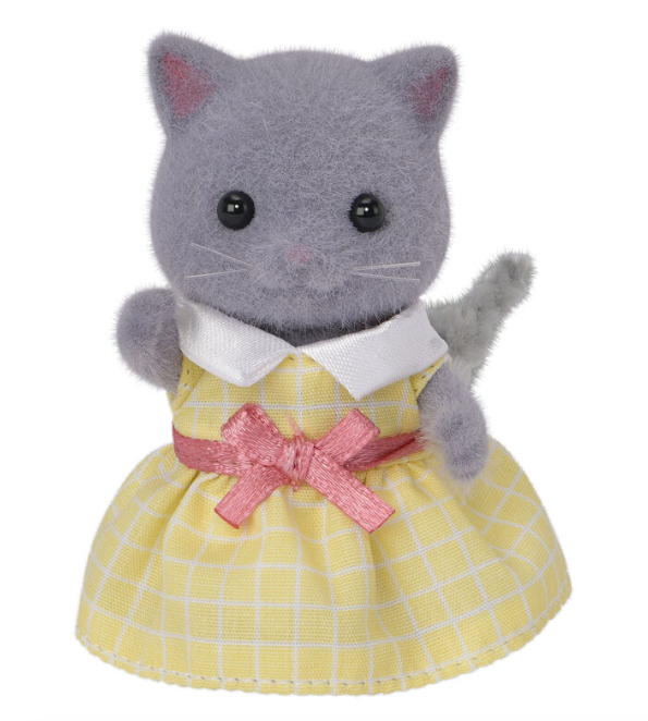 [Sylvanian Families] Persian cat girl (gray) Figure