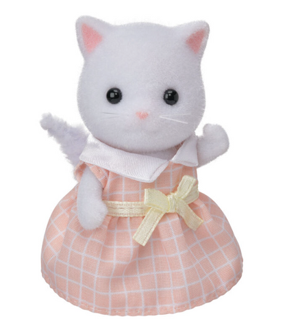 [Sylvanian Families] Persian cat girl (white) Figure