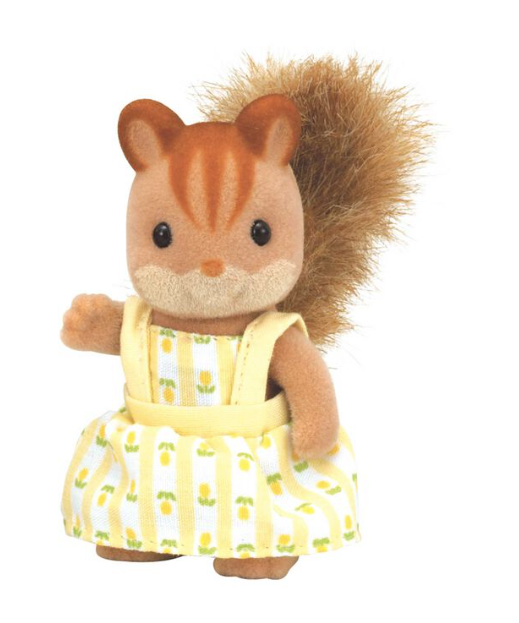 [Sylvanian Families] Walnut Nutshell Squirrel Girl Figure
