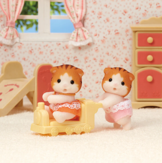 [Sylvanian Families] Maple Cat Twins Figure
