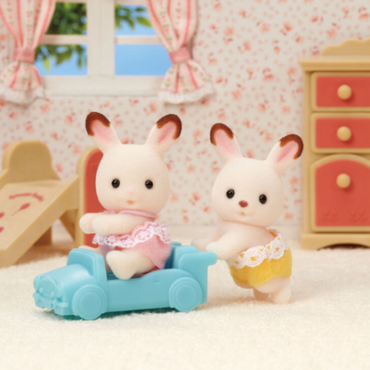 [Sylvanian Families] Chocolate Rabbit Twins Figure