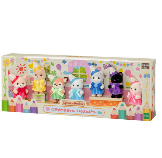 [Sylvanian Families] Original New Lively Baby -Colored Pencils-