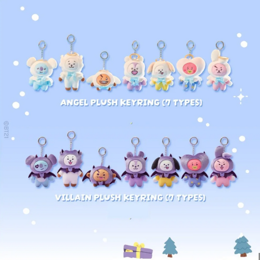 [MERCH] BT21 Angel & Villian Keyring