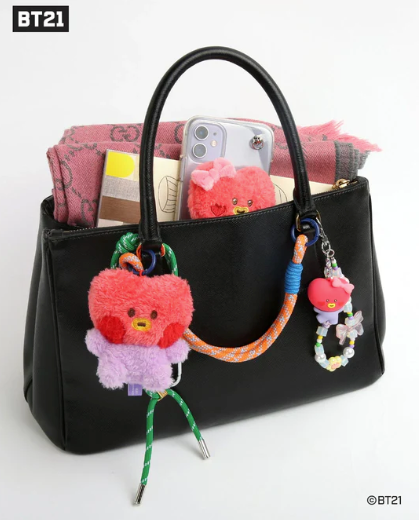 [COLLAB] Monopoly BT21 BTS Minini Doll Keyring
