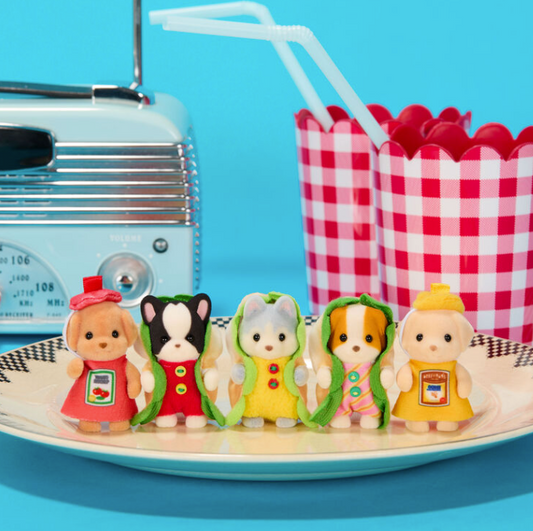 [Sylvanian Families] Gather together! Baby set - hot dog -