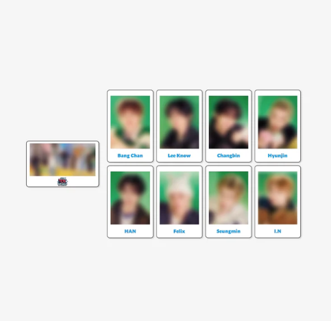 [MERCH] PHOTO CARD SET (9PIECES) [A] / Stray Kids “Fan Connecting 2024 “SKZ TOY WORLD”"