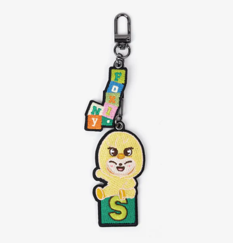[MERCH] EMBROIDERY KEY HOLDER - FoxI.Ny / Stray Kids "Fan Connecting 2024 "SKZ TOY WORLD""