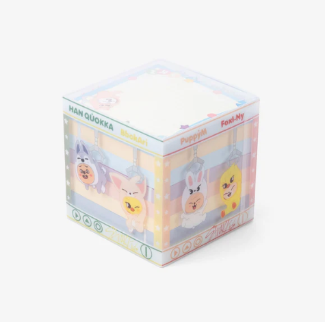 [MERCH] MEMO CUBE / Stray Kids Fan Connecting 2024 “SKZ TOY WORLD””