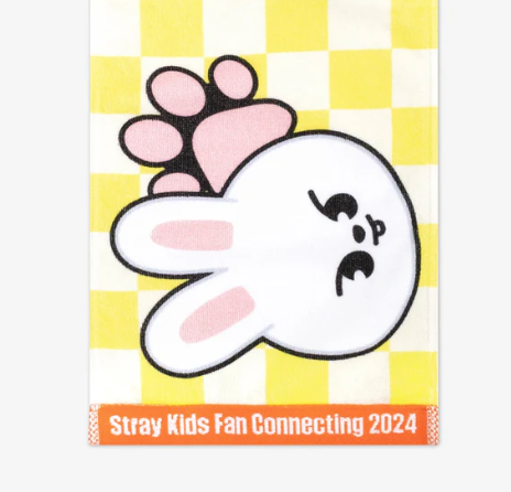 [MERCH] MUFFLER TOWEL - Leebit / Stray Kids "Fan Connecting 2024 "SKZ TOY WORLD""