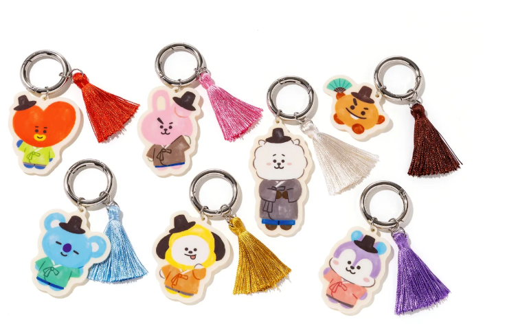 [MERCH] Fringe Acrylic Keychain (AMAZING JOURNEY) RJ