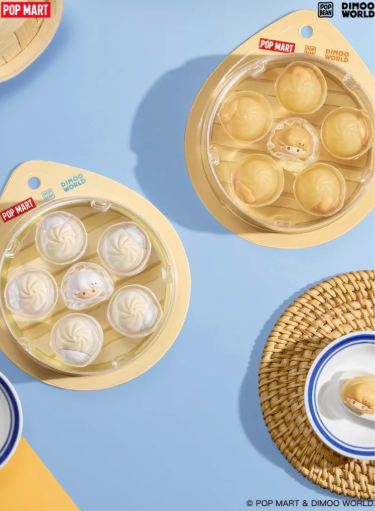 [POP MART] Dimoo Steamed Bun & Dumpling Shanghai Exclusive Pop Bean