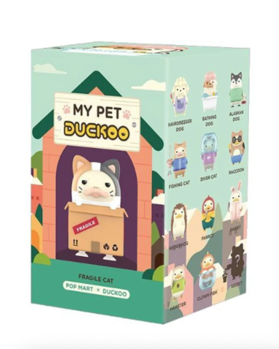 [POP MART] Duckoo My Pet Animal Series Confirmed Design Blind Box