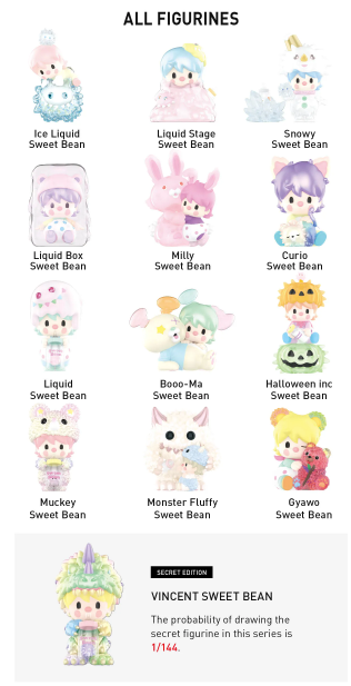 [POP MART] SWEET BEAN x INSTINCTOY Sweet Together Series Blind Box