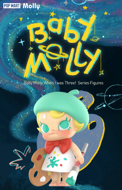 [POP MART] Baby Molly When I was Three! Series Confirmed Design Blind Box