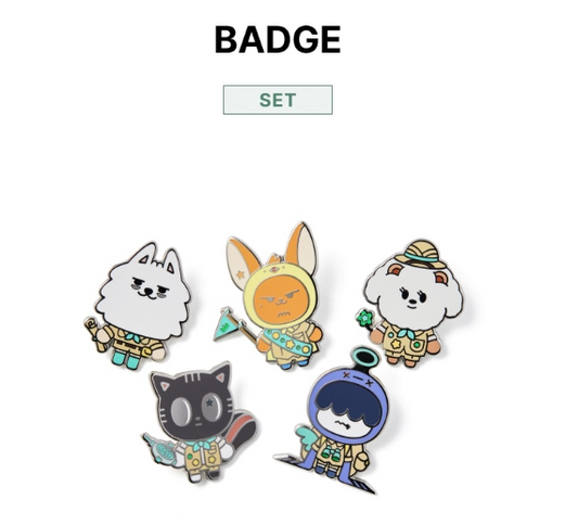 [MERCH] Badge Set - TXT PPULBATU : Finding MOA