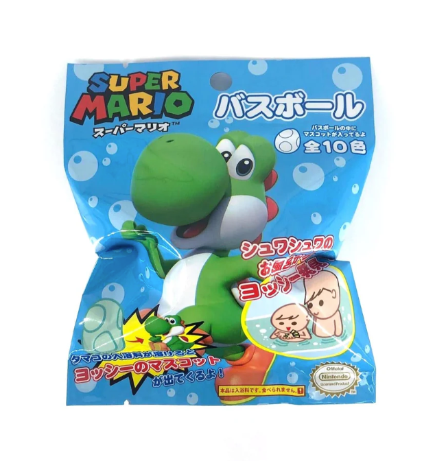 [Super Mario] Yoshi Bath Ball / Bath Bomb
