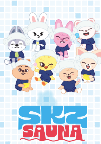[KUJI] Stray Kids JYP JAPAN POPUP STORE 2025 Online Lucky Chance : SKZ Sauna